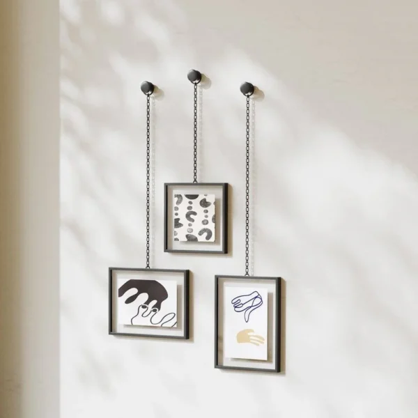 Fotochain Frames, Set of 3 - Black